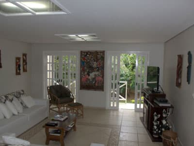 LINDO SOBRADO 5 DORMS (4 STS), SALA 2 AMBIENT, COZ AMERICANA, JARDIM, 209m² a.c. -projeto aprovado p/reformar