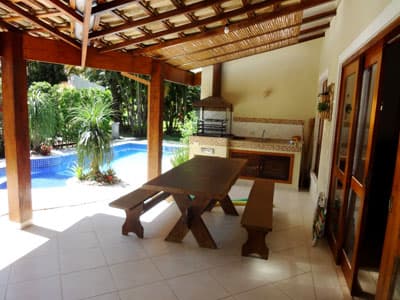 CHARMOSA  TÉRREA, a 500M DA PRAIA, PISCINA, CHURRASQ, 3 DORMS (STE) AR Condic., ATÉ.10 PESSSOAS - REVEILLON 7D